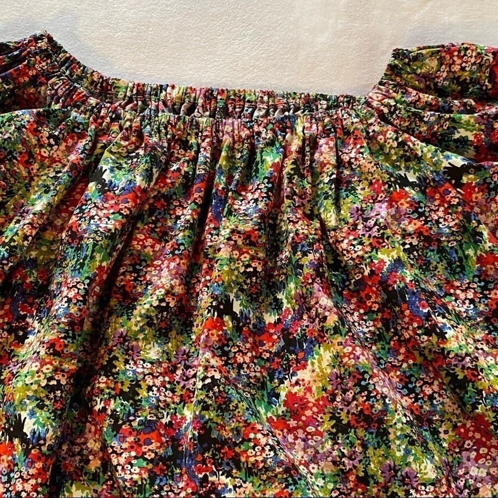 Handmade Homemade Floral Shift Dress Muumuu Size Medium - Picture 5 of 10